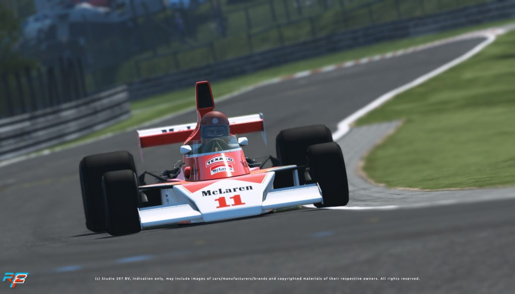 rFactor 2 RC Update, Screenshot McLaren Classic Formel 1